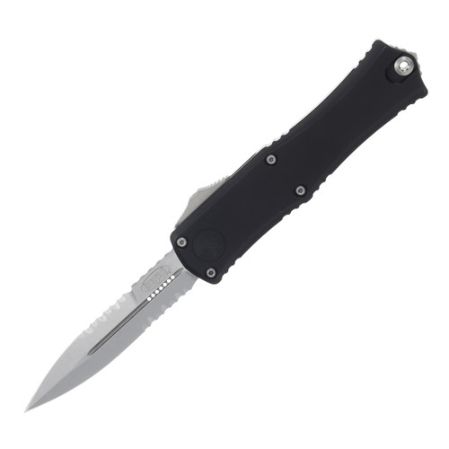 AUMT1701M11 Microtech Hera II Mini Bayonet Stonewash Partial Serrated