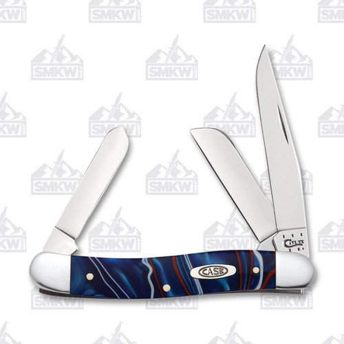 Case Patriotic Kirinite Medium Stockman Folding Knife