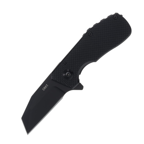 Columbia River Razelcliffe Flipper Black Blade Black G-10 Handle CR4021GK