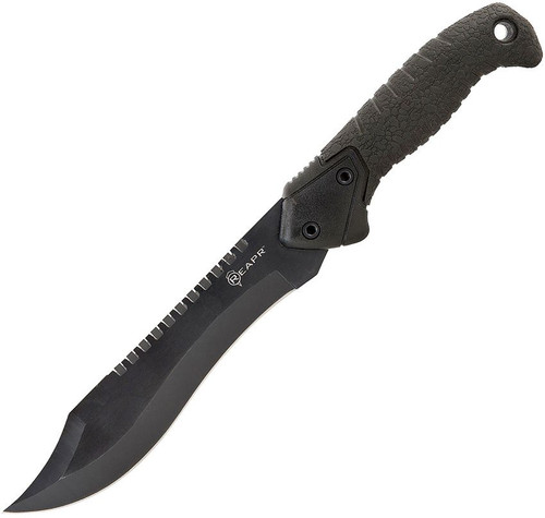 REAPR TAC Bowie Knife 7 Inch Plain Black Oxide Clip Point