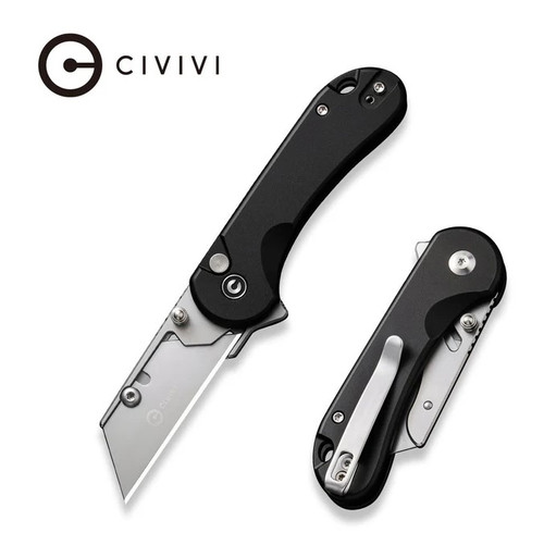 CIVIVI Elementum Utility Folding Knife Black