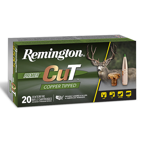 Remington Premier CuT 7mm PRC 20 Rounds Copper Centerfire 160 Grain Copper Tipped