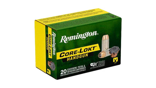 Remington Core-Lokt Handgun 44 Remington Magnum 240 Grain Nickel Plated Core-Lokt SJHP