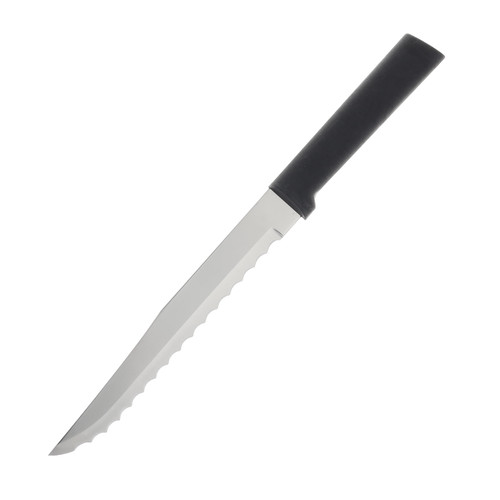 Rada Cutlery Slicer Knife Molded Resin 7 Inch Serrated Satin Slicer 1