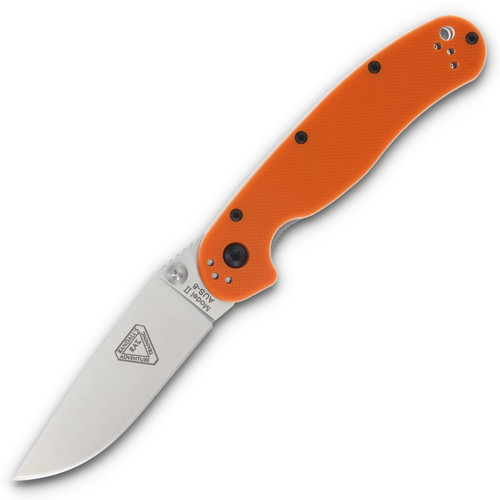 Ontario Rat II Aus 8 ORANGE PLAIN satin DROP POINT