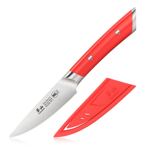 Cangshan Helena Series 3.5" Paring Knife Red