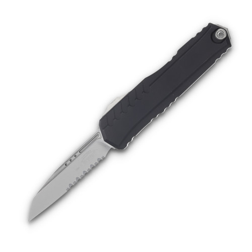 MICROTECH Cypher II S/E Stonewash Partial Serrated