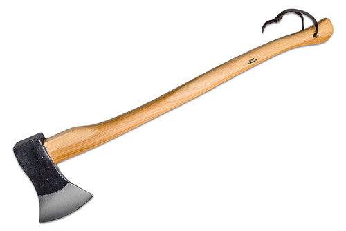 Prandi 31.5" Professional Axe Carbon Steel Head with a American Hickory Handle