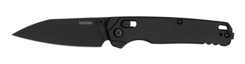 Kershaw Bel Air Folding Knife 3.1 Inch Plain Black PVD Reverse Tanto