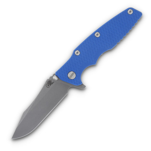 Hinderer Eklipse 3.5" S45VN Spearpoint Tri-Way Battle Blue Blue G10