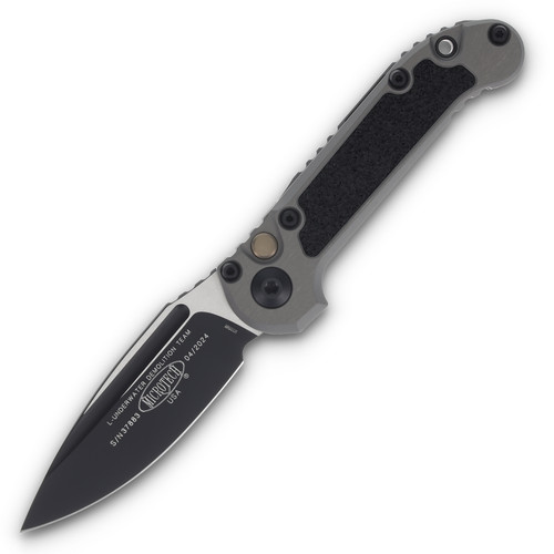 Microtech LUDT SE Gen III Natural Clear Standard PLAIN DROP POINT