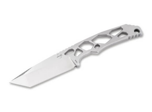 Boker Plus Superlight Fixed Blade Knife 2.87 Inch Plain Uncoated Tanto