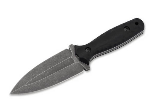 Boker Plus W1 Fixed Blade Knife 3.74 Inch Plain Uncoated Spear Point