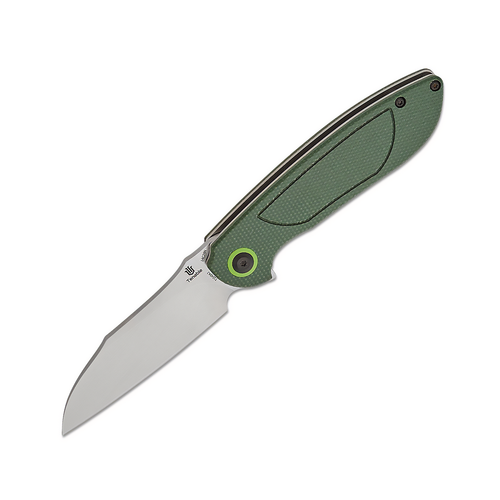 Tenable Prometheus Green 3.29 Inch Plain Stonewash Wharncliffe