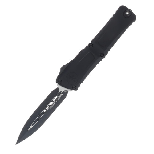 Microtech Combat Troodon D/E Gen III OTF Auto Tactical Standard Black AUMT11421T