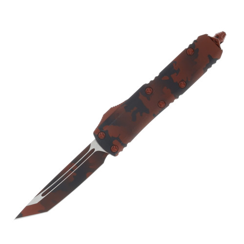 Microtech UTX-85 Signature Series Red Camo Auto OTF 3.11in Tanto Blade AUMT2331RCS