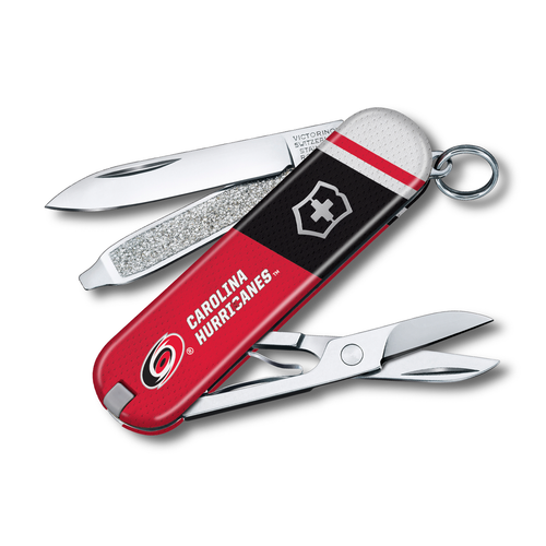 Victorinox Classic SD Swiss Army Knife NHL Series Carolina Hurricanes