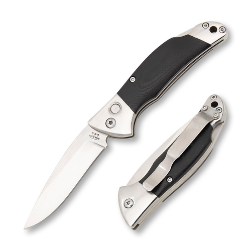 Bear AND  Son Automatic Knife Black