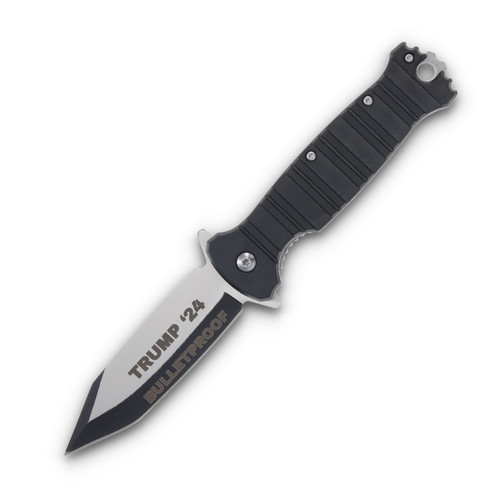 Trump 2024 Bulletproof Folding Knife 4.75in Closed