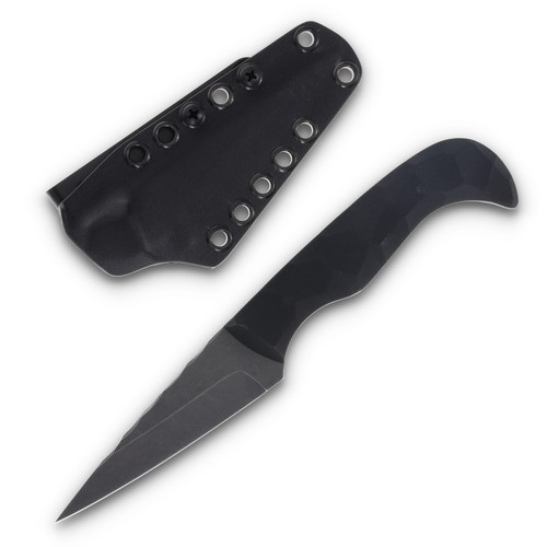 Auxiliary Mfg. Karl Black G-10 With Kydex Sheath