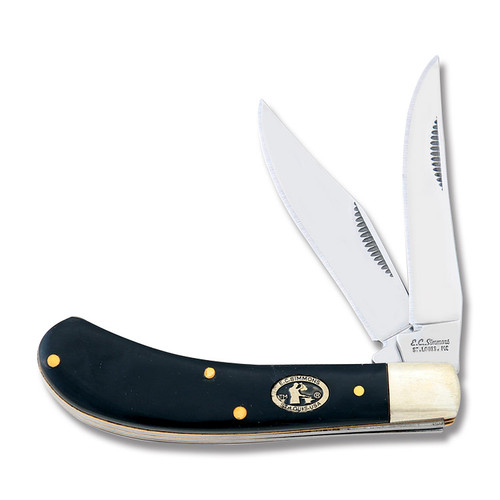 Frost EC Simmons Cutlery Co Cape Buffalo Horn Saddlehorn FRECS528CBH