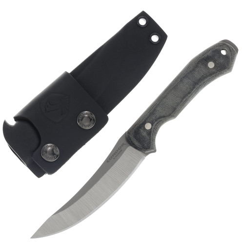 Condor Tool and Knife K Night Scullery Fixed Blade Knife 4.27in Plain Blasted Micarta CTK61748