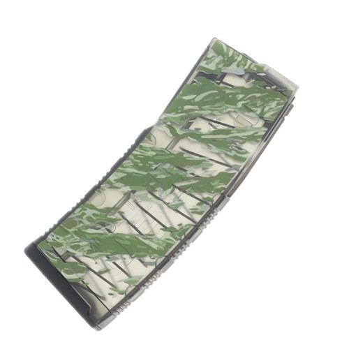 Amend2 AR-15 MOD-C 5.56X45MM .223 Rem Translucent Smoke Tiger Stripe 30rd Mag 556MODCTGST30