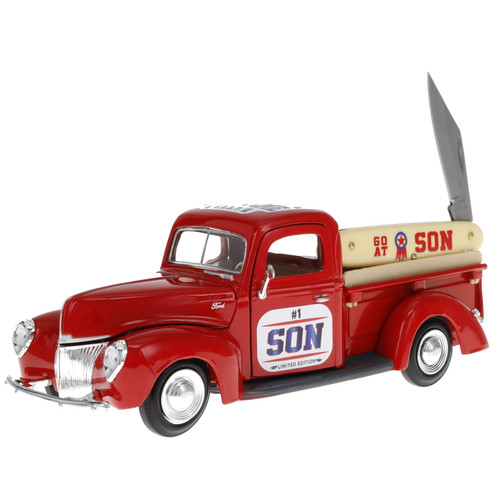 Frost 1937 Ford Pickup Truck Greatest Of All Time Son Folding Knife FRPUSONG