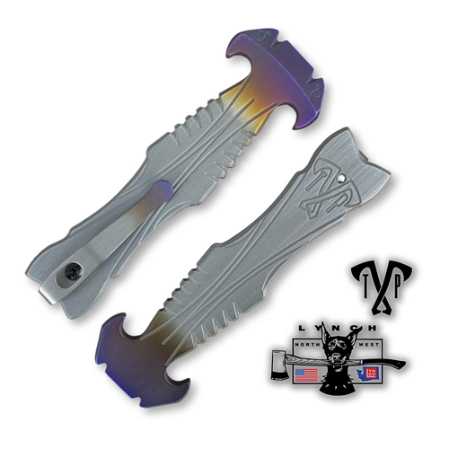 Lynch Northwest SMKW Exclusive Hammerhead v1.0 Prybar Heat Seeker Titanium