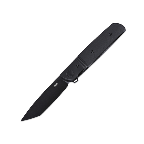 CR5720K - Columbia River Bamboozled 3.31 Inch Plain Black Oxide Coated Tanto Front