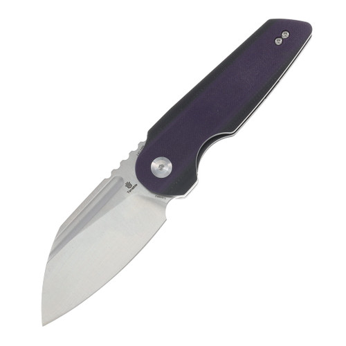 Tenable Knives Rafe L Purple & Black G-10 Handle Satin 14C28N Blade T1048A5