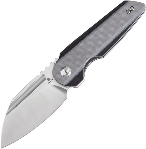 Tenable Knives Rafe L Light Sand & Black G-10 Handle Satin 14C28N Blade T1048A6