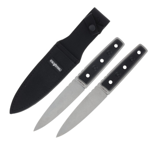 Cold Steel Stickman Holdout Fixed Black G-10 Handle 420SS 5.5In. Dagger Blade CS-TH-58FXD