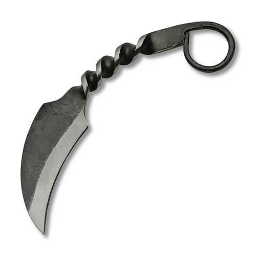 Szco 7 Inch Forged Twist Karambit Black