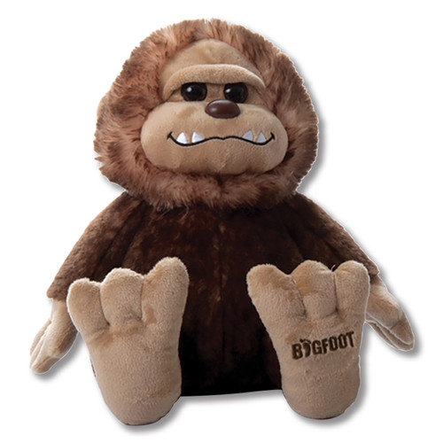 The Petting Zoo Wild Onez Bigfoot Boy Large 12in Animal Plushie