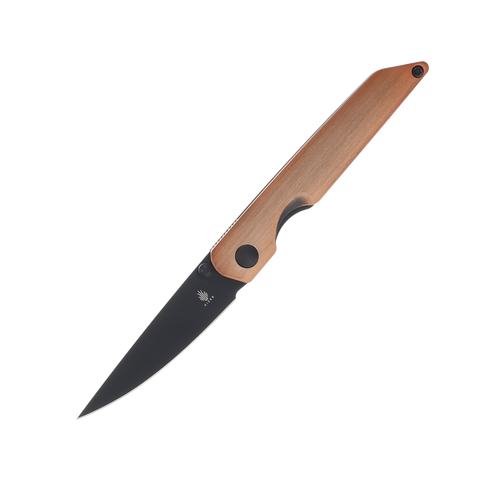 Kizer Shot Linerlock Folding Knife Black 154CM/Bronze Aluminum V3677C1