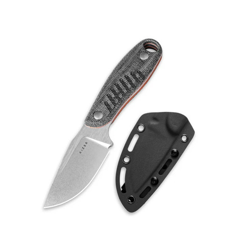 Kizer Hare Black Micarta & G-10 Handle Nitro V Blade
