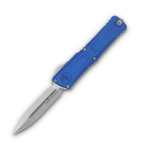Microtech Combat Troodon D/E Gen III Navy Blue Stonewash Standard