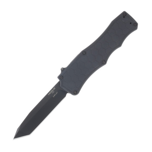 Hogue Auto Exploit Out-The-Front Black PVD Tanto  Aluminum Handle AUHG34047