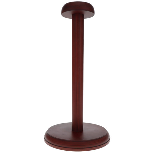 15in Helmet Display Stand-Matte Mahogany DI2033