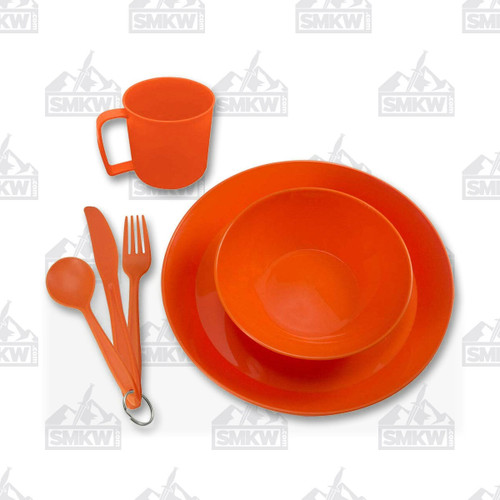 UST PackWare Orange Dish Set