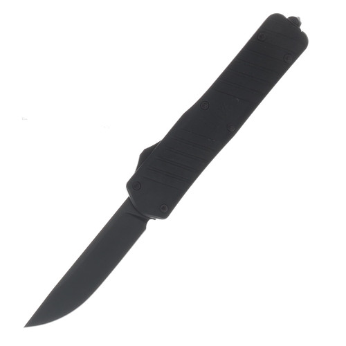 Boker Heckler & Koch SP01 OTF Automatic Knife Black D2 Steel Blade Black Handles AUBK06HK002