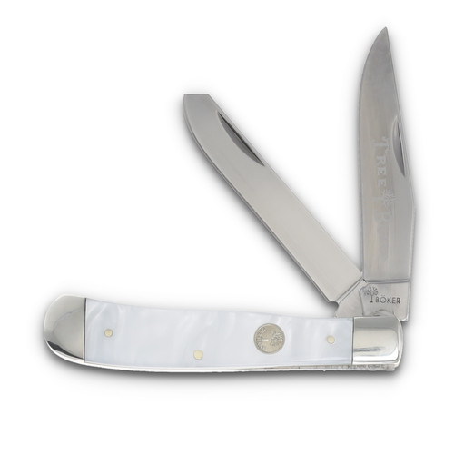 Boker Traditional Series 2.0 Faux Mother Of Pearl Trapper Folding Knife BK110875