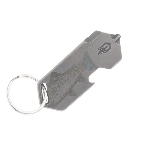 Gerber Shard DT Keychain Multi-Tool Silver Fish Pattern Pattern 3