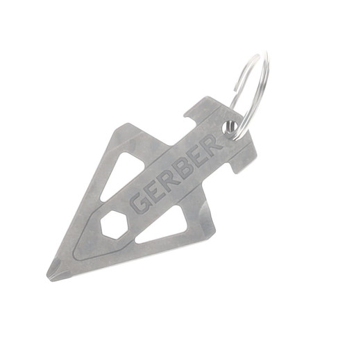 Gerber Broadhead Keychain Multi-Tool Silver 5-in-1 G1074045