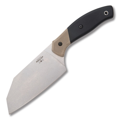 Bear & Son Professional Chopping Knife 5 Inch Plain Stonewash Chopper BRG35