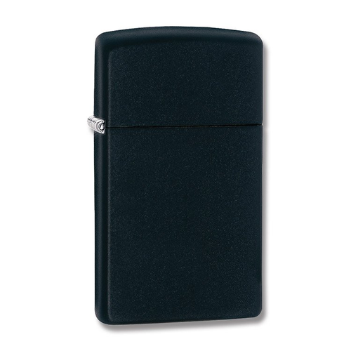 Zippo Lighter Slim Black Matte