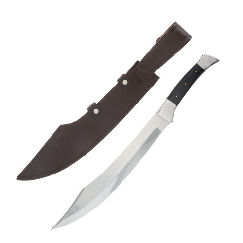 Rite Edge Knife 18in Scimitar Style Bowie Fixed Blade 203525
