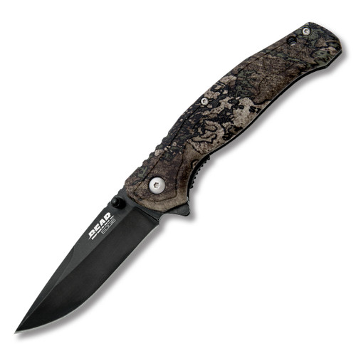 Bear Edge Brisk 2.0 Folding Knife True Timber Strata Camo