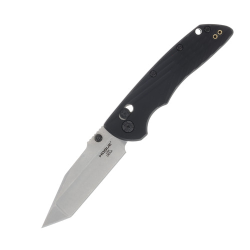 HOGUE DEKA 3.25" ABLE LOCK FOLDER - TUMBLED FINISH MAGNACUT TANTO BLADE - BLACK POLYMER FRAME HG24359-EXKSMKW